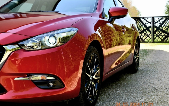 Mazda 3 cena 65000 przebieg: 80130, rok produkcji 2017 z Mieszkowice małe 466